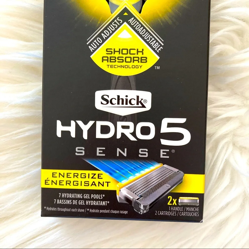 NEW Schick Hydro 5 Sense Shaving Razor